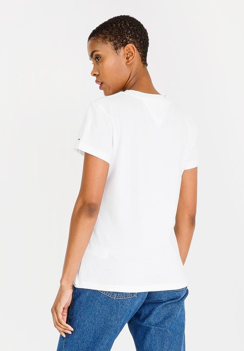 Tommy Hilfiger - American Flag Graphic Tee White