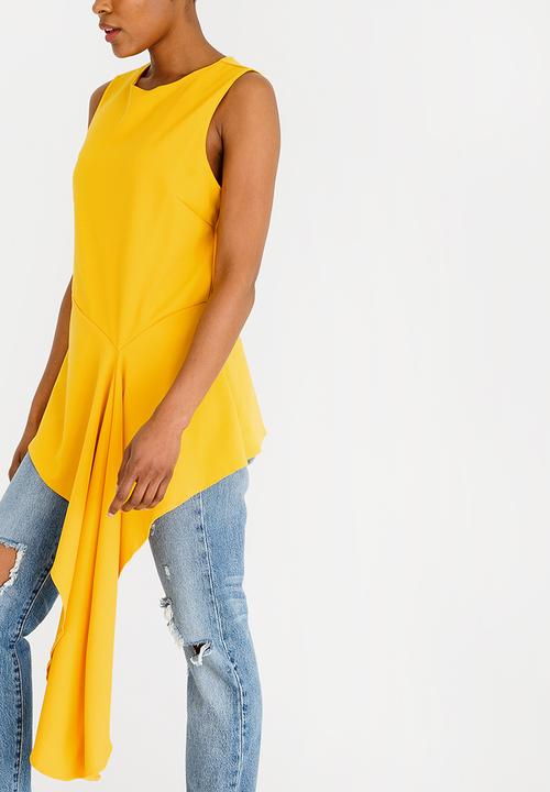 STYLE REPUBLIC - Asymmetrical Blouse Yellow