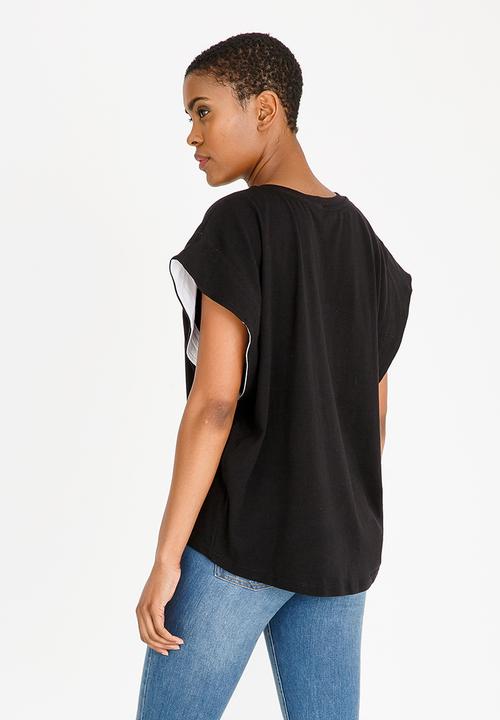 STYLE REPUBLIC - Oversized T-Shirt Black