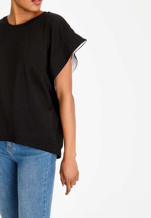 STYLE REPUBLIC - Oversized T-Shirt Black