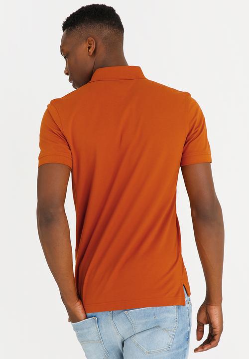 Tommy Hilfiger - Regular Polo Golfer Rust