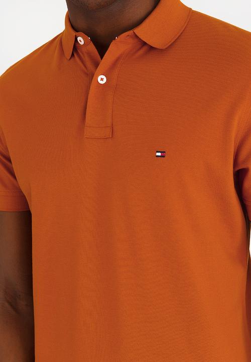 Tommy Hilfiger - Regular Polo Golfer Rust
