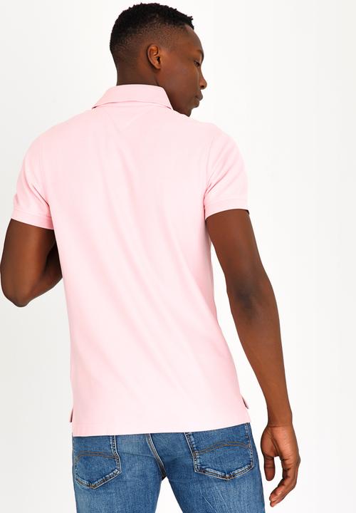 Tommy Hilfiger - Slim Fit Polo Golfer Pale Pink