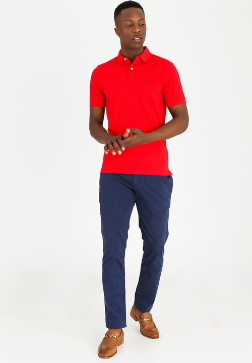 Tommy Hilfiger - Regular Polo Golfer Red