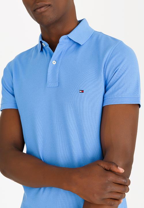 Tommy Hilfiger - Slim Fit Polo Golfer Blue