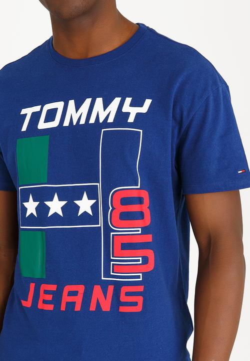 Tommy Hilfiger - Basic Cotton T-shirt Blue