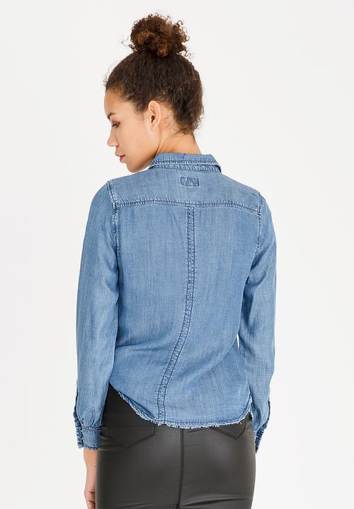 ONLY - Lucky Denim Shirt Blue
