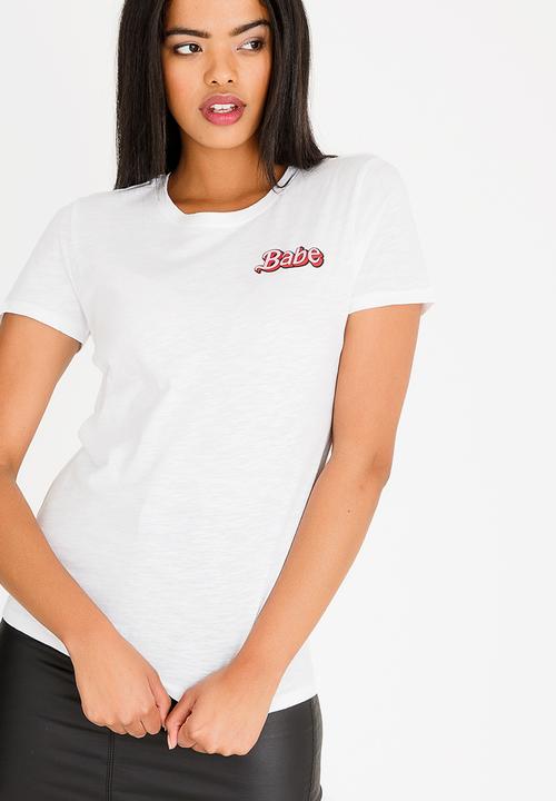 ONLY - Keen Box Tee White