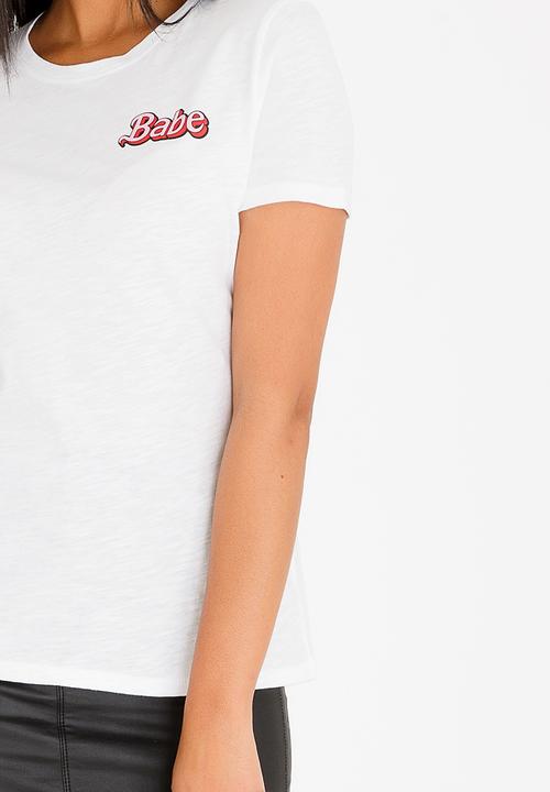 ONLY - Keen Box Tee White