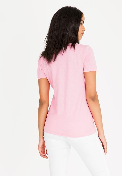 ONLY - Keen Box Tee Mid Pink