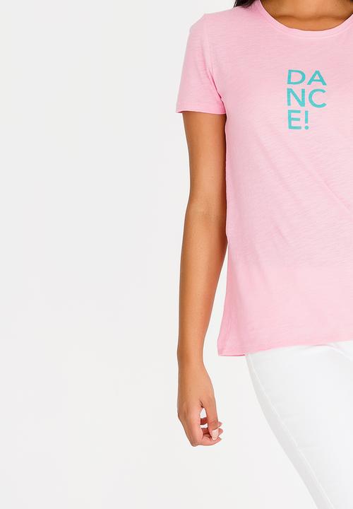 ONLY - Keen Box Tee Mid Pink