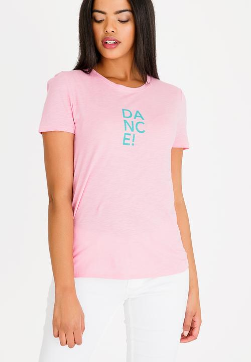 ONLY - Keen Box Tee Mid Pink