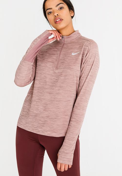 Nike - Nike Long Sleeve Running Top Mid Purple