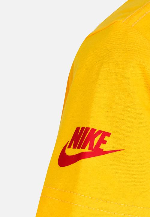 Nike - Nike Futura Camo Knit Tee Yellow