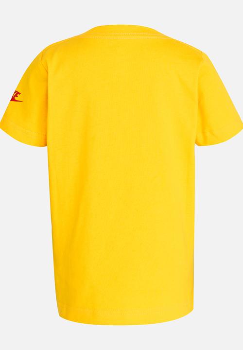 Nike - Nike Futura Camo Knit Tee Yellow