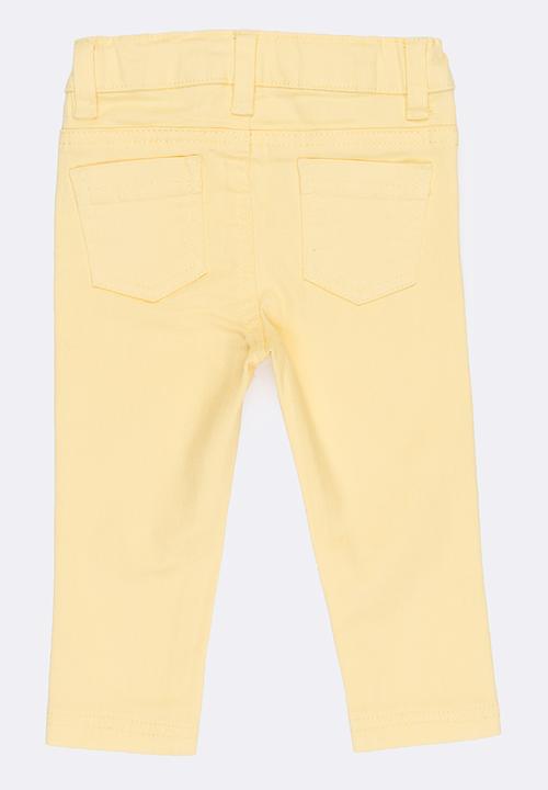 MINOTI - Basic Twill Jeans Yellow