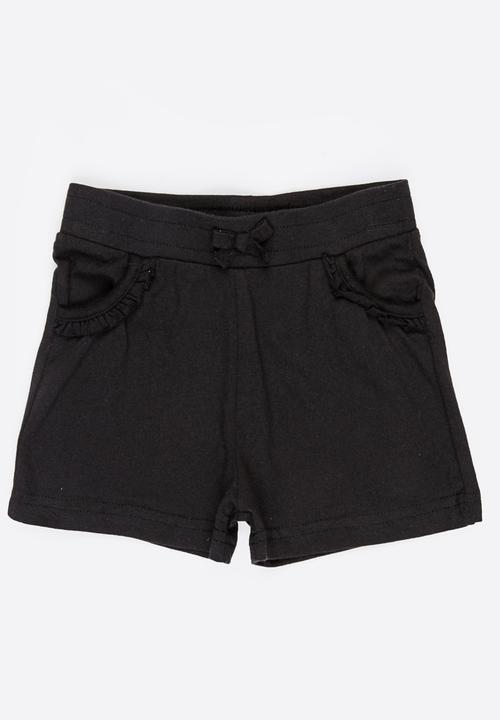 Pop Candy - Knit Shorts Black