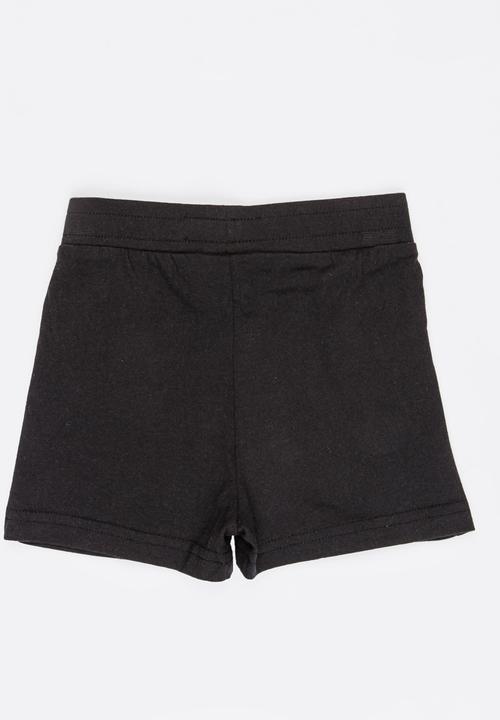 Pop Candy - Knit Shorts Black