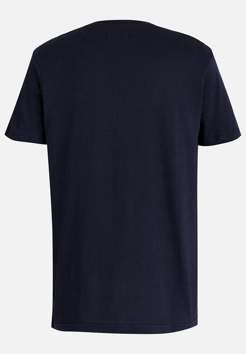 Brave Soul - Crew Neck T-shirt Navy