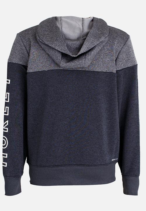 Hurley - Hurley Dri-Fit Solar Zip Front Hoodie Charcoal