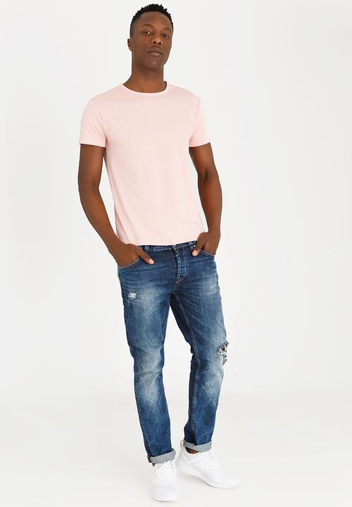 STYLE REPUBLIC - Sussex Basic T-shirt Mid Pink