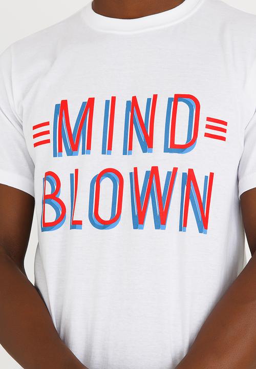 STYLE REPUBLIC - Mind Blown Tee White
