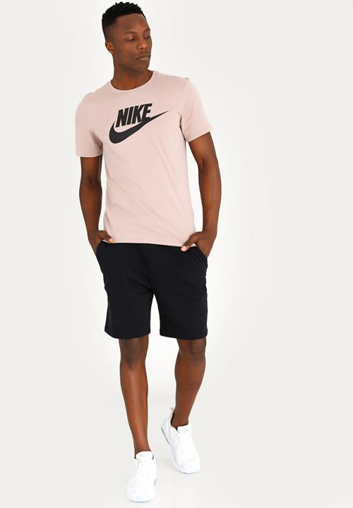 Nike - Nsw Icon Futura Tee - Nike - T-Shirts Taupe