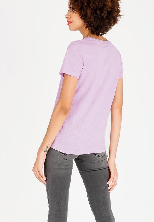 ONLY - Keen Box Tee Pale Purple