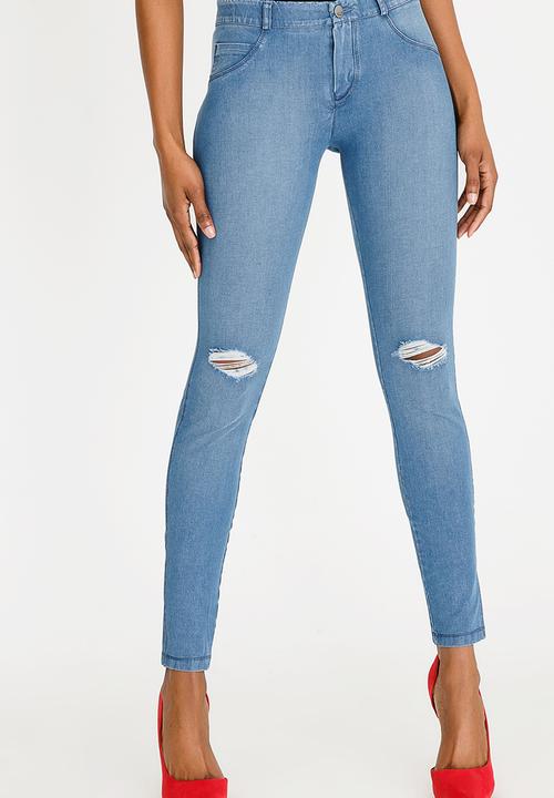 SISSY BOY - Joey Sculpt Jeans Mid Blue