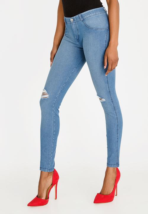 SISSY BOY - Joey Sculpt Jeans Mid Blue