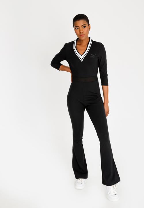 PUMA - V-neck Jumpsuit - Black