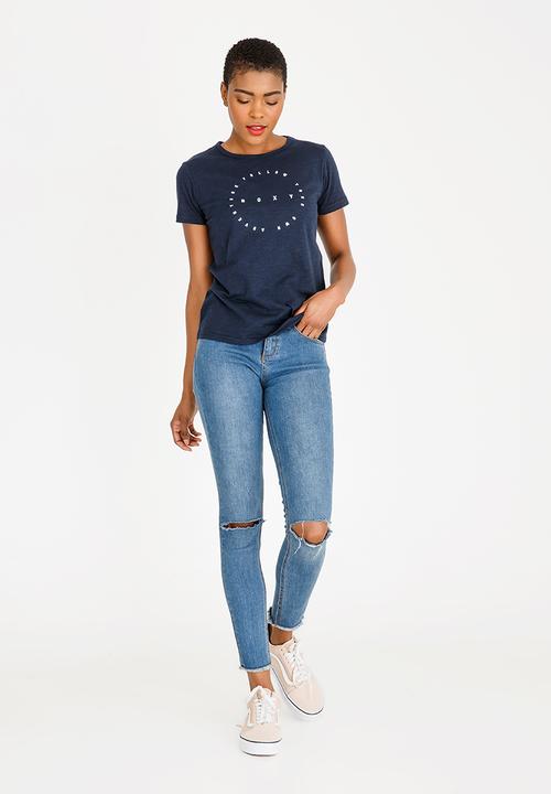 Roxy - Sunset Tee Blue