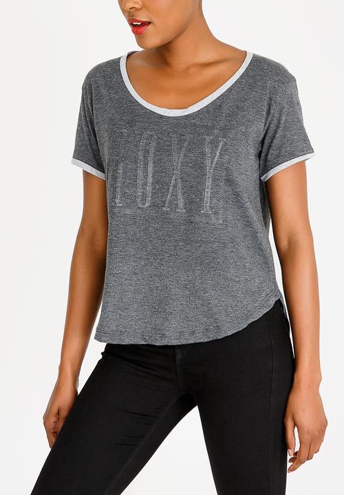 Roxy - Mountain Gang Tee Charcoal