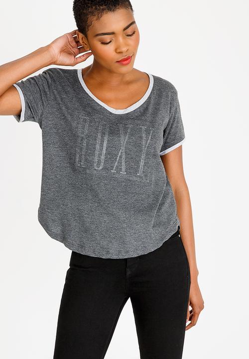 Roxy - Mountain Gang Tee Charcoal