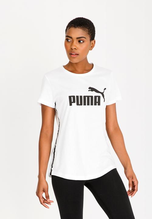 PUMA - Tape Detail Tee White