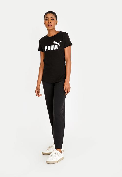 PUMA - Tape Detail Tee Black