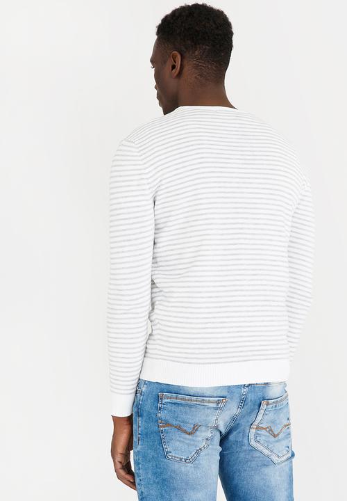 Sassoon - Stripe Sweater Grey