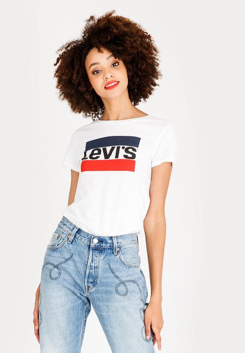Levi’s® - Slim Crew Sportswear Tee White