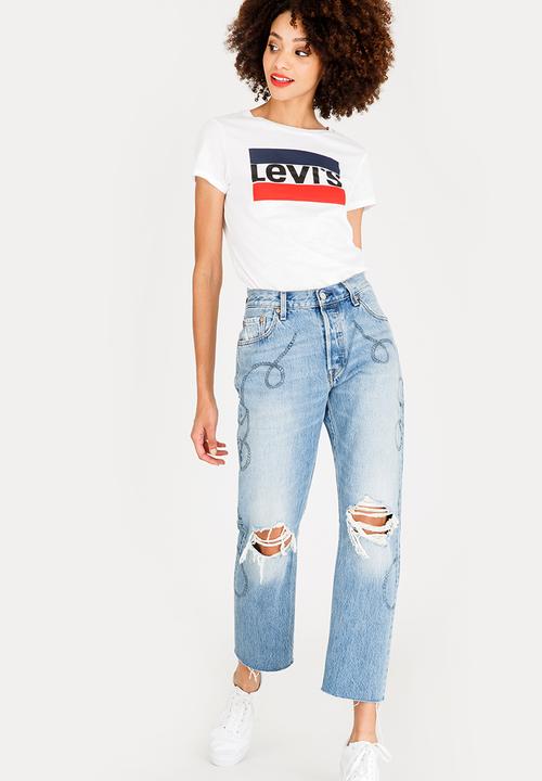 Levi’s® - Slim Crew Sportswear Tee White