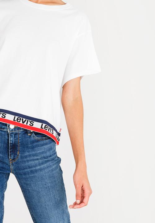 Levi’s® - Tape Graphic Tee White