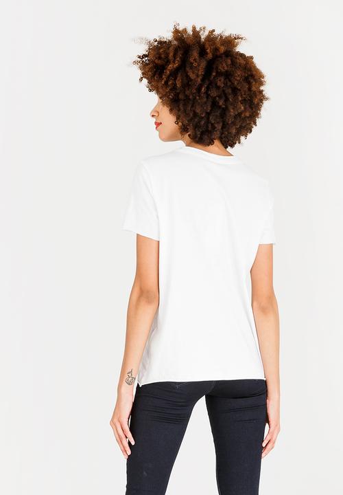 ONLY - Jamila Sequins Tee White