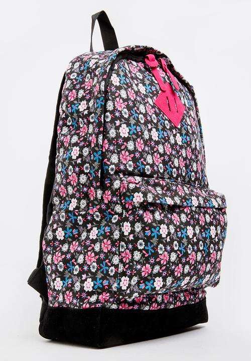 MINOTI - Rucksack backpack - pink & black 