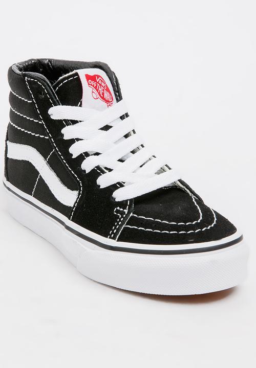 Vans - Jn Sk8 High Top Sneaker Black/True white