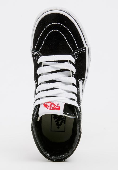 Vans - Jn Sk8 High Top Sneaker Black/True white