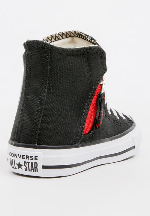 Converse - Chuck Taylor All Star Pull Zip  Sneaker Black