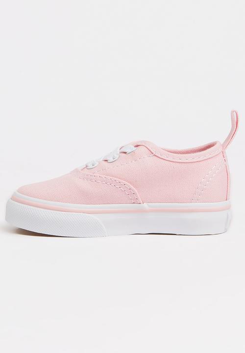 Vans - Authentic Elasticated Lace Up Sneaker Mid Pink