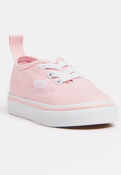 Vans - Authentic Elasticated Lace Up Sneaker Mid Pink