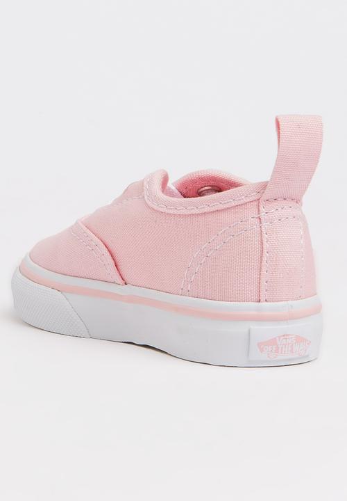 Vans - Authentic Elasticated Lace Up Sneaker Mid Pink