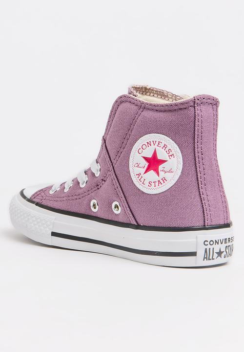 Converse - Chuck Taylor All Star Pull Zip  Sneaker Mid Purple