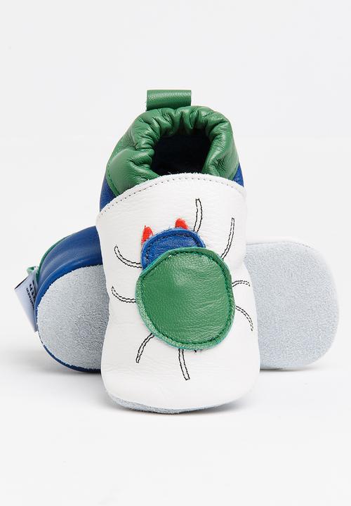 shooshoos - Green Beetle Slip On Green